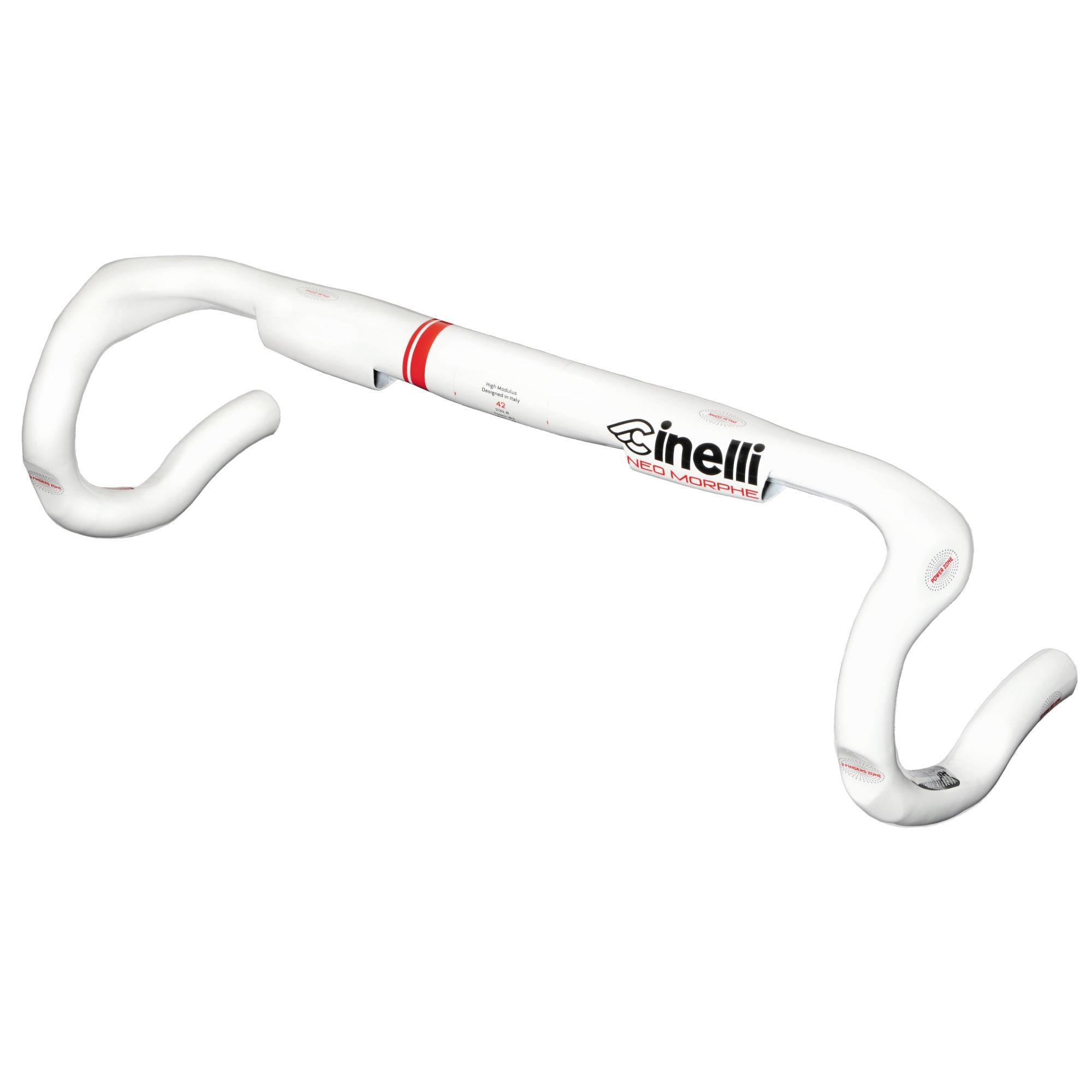 Cinelli Neo Morphe Carbon Bicycle Handlebar - White