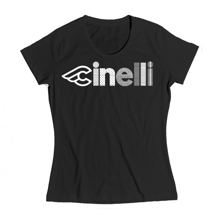Cinelli Optical Lady T Shirt Black