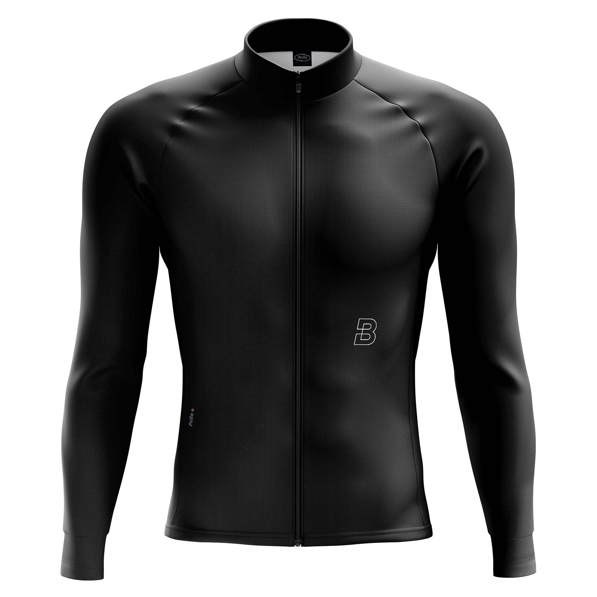 Bombtrack Longsleeve Achromatic Black Jersey