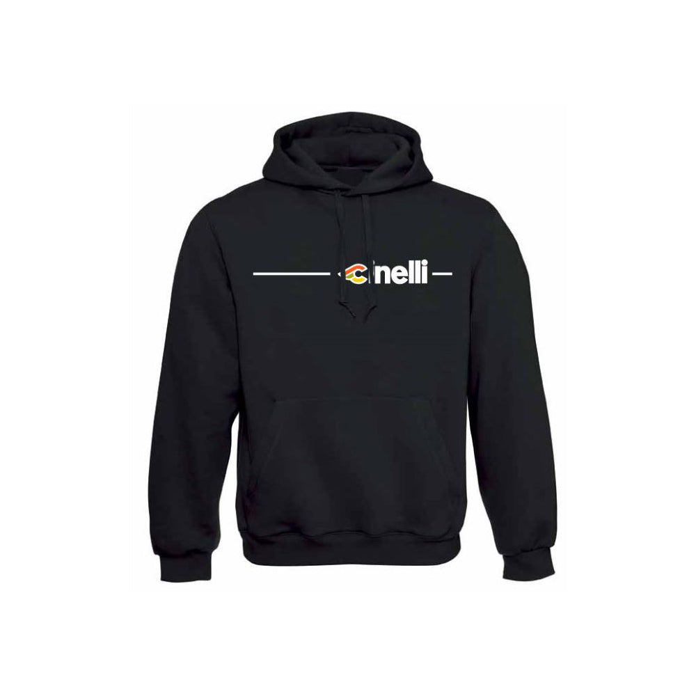 Cinelli Supercorsa Black Hoodie Sweatshirt