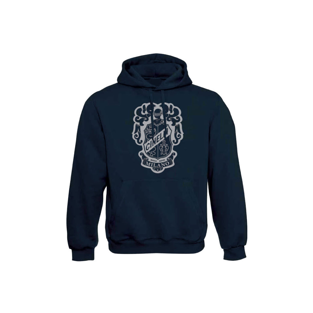 Cinelli Crest Black Hoodie Seatshirt