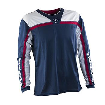 RaceFace Stage Jersey LS Blue Red