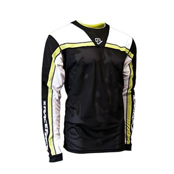 RACE FACE STAGE JERSEY LS BLACK/LIME