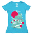 CWG LE TOUR WOMENS TAHITI BLU MD