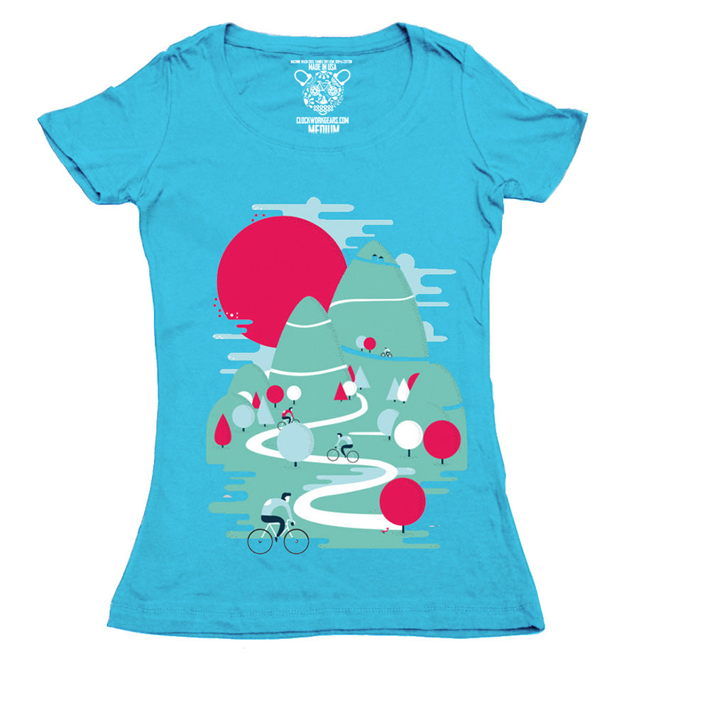 CWG LE TOUR WOMENS TAHITI BLU MD