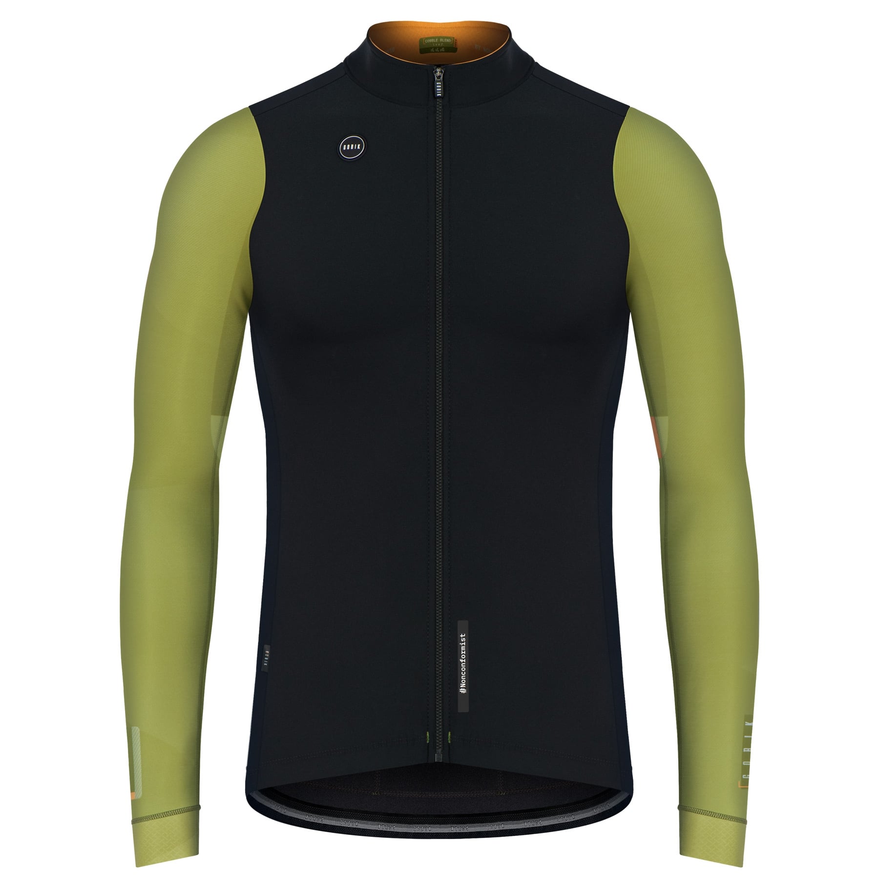 Gobik Long Sleeves Jersey Cobble Blend Leaf Men
