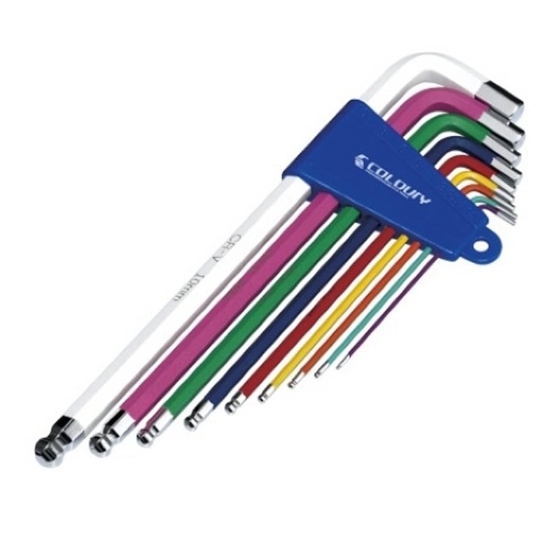 Coloury Tool CL2204 L Wrench 9ea/1set
