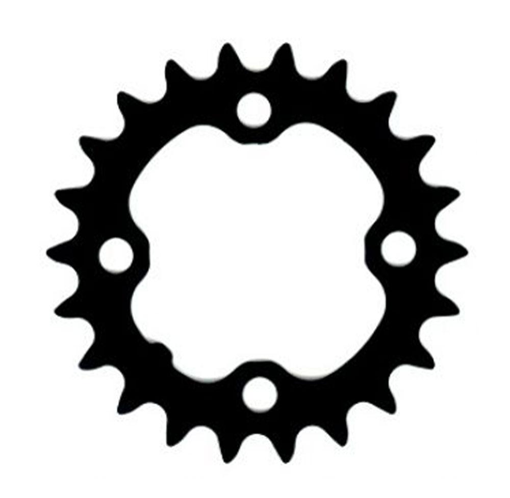 SHIMANO FC-M760 XT 22T 64BCD 9-SPEED BLACK