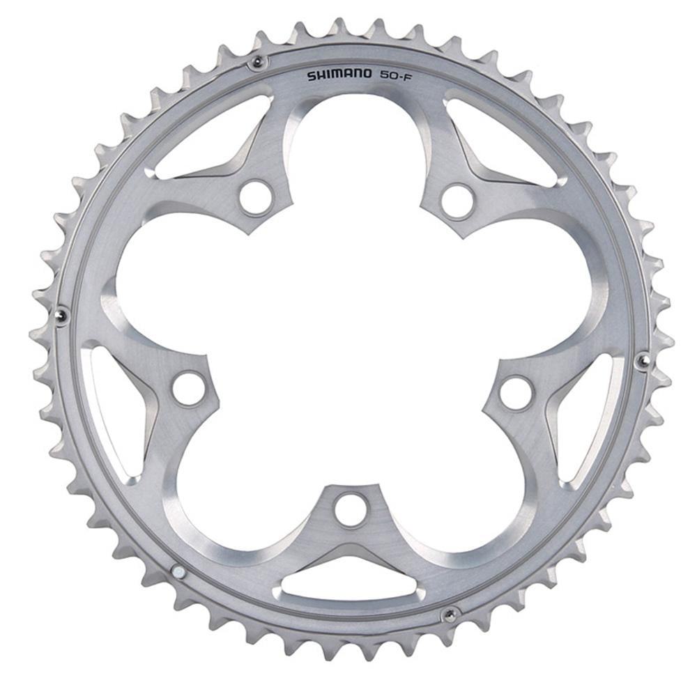 SHIMANO FC-5750 105 50T 110BCD 10-SPEED SILVER