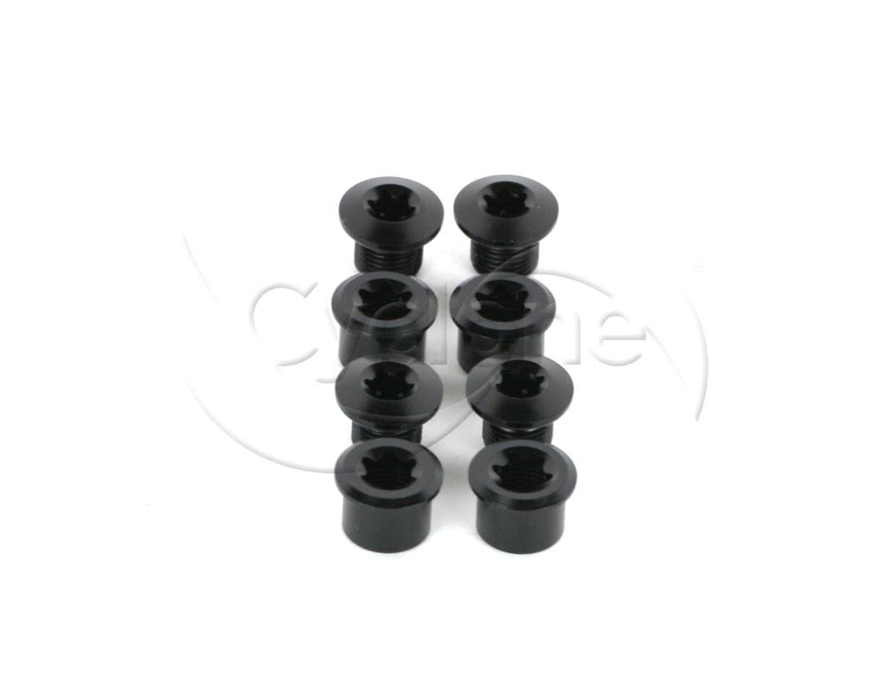 SHIMANO FC-M970 DOUBLE CHAINRING BOLT & NUT x4