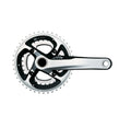 SHIMANO FC-M980 XTR 180 38/26T 10-SPEED w/ BB