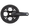 SHIMANO FC-M430 ALIVIO 170 44/32/22T 9SP SQUARE TAPER w/ CG BLACK
