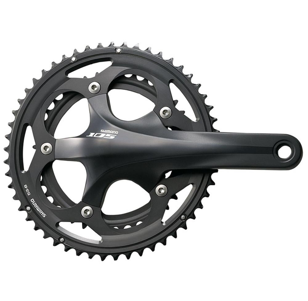 SHIMANO FC-5750 105 165 50/34T 10-SPEED BLACK w/o BB