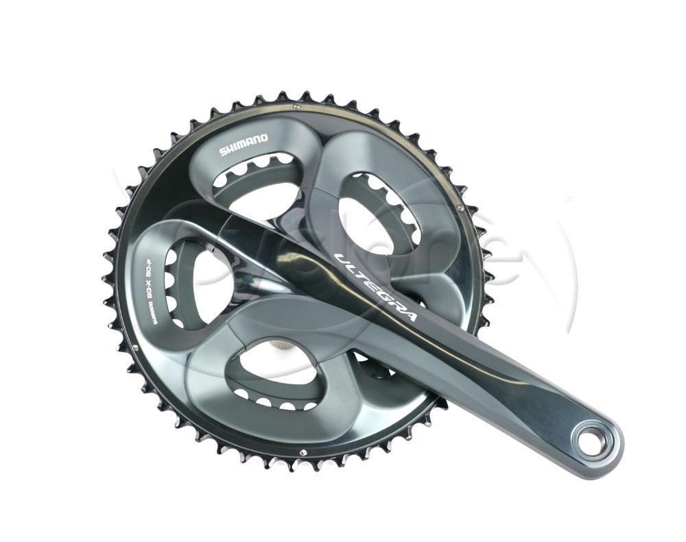 SHIMANO FC-6750-G ULTEGRA 172.5 50/34T 10-SPEED w/o BB ICE GREY