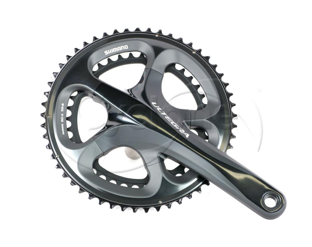 SHIMANO FC-6700-G ULTEGRA 172.5 53/39T 10-SPEED w/o BB ICE GREY