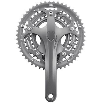 SHIMANO FC-2403 CLARIS 170 50/39/30T 8-SPEED w/o OCTALINK SILVER