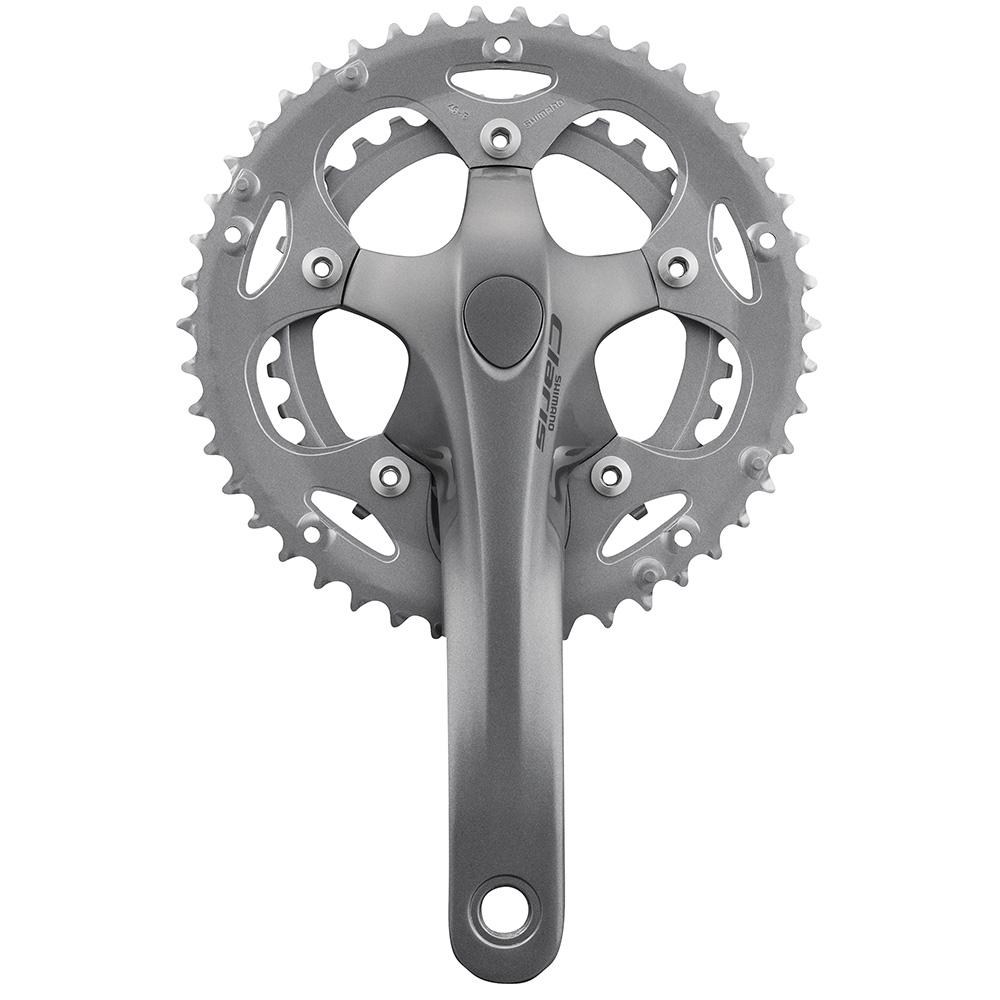 SHIMANO FC-2450 CLARIS 175 46/34T 8-SPEED w/o OCTALINK SILVER