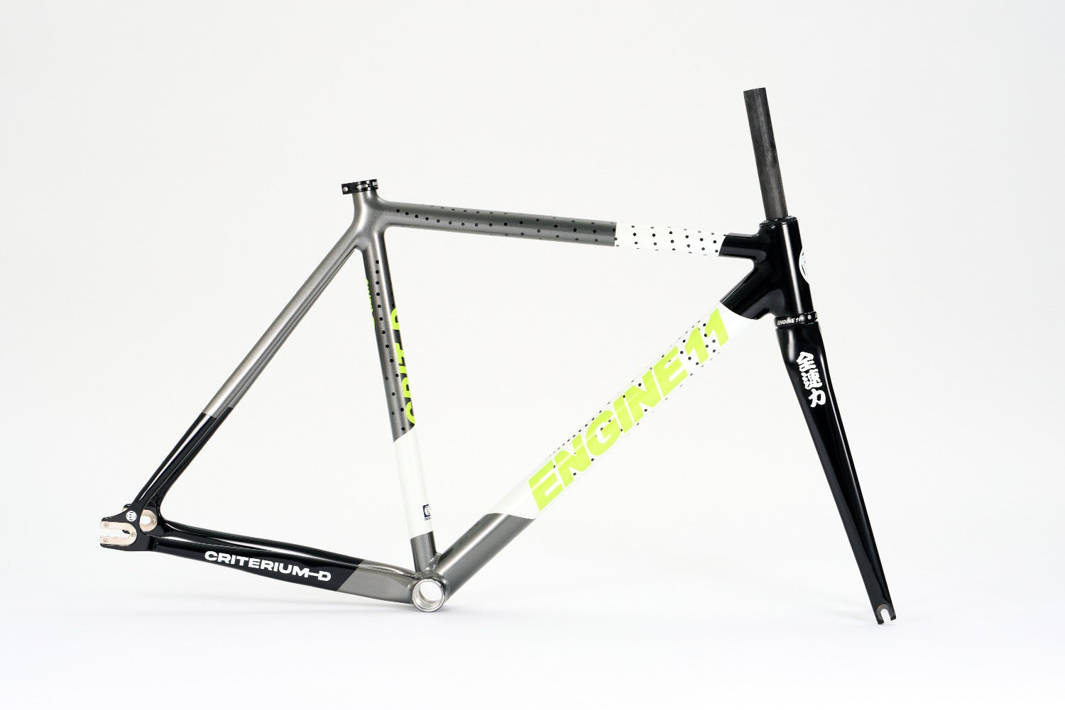 ENGINE11 CRIT-D 2025 Frame Set Neon Charcoal