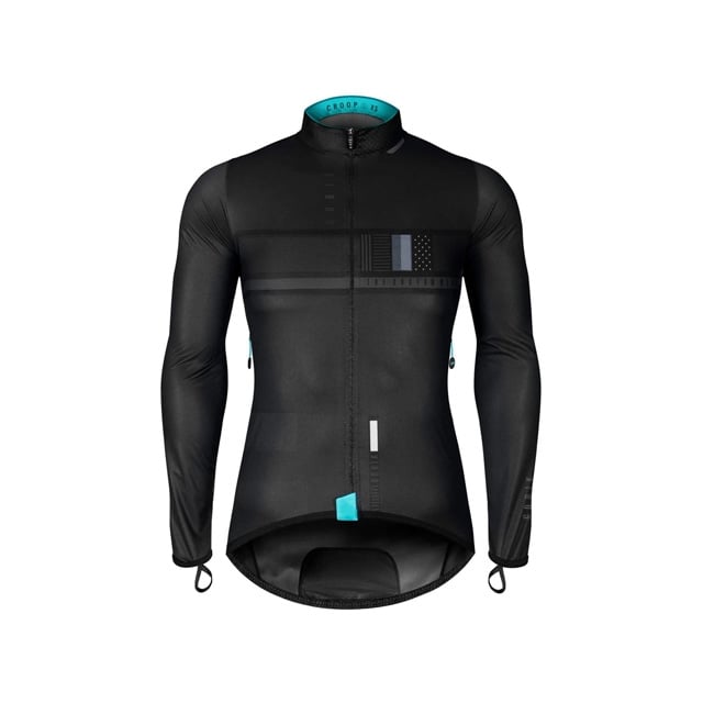 Gobik Croop Unisex Rain Jacket Black Steel