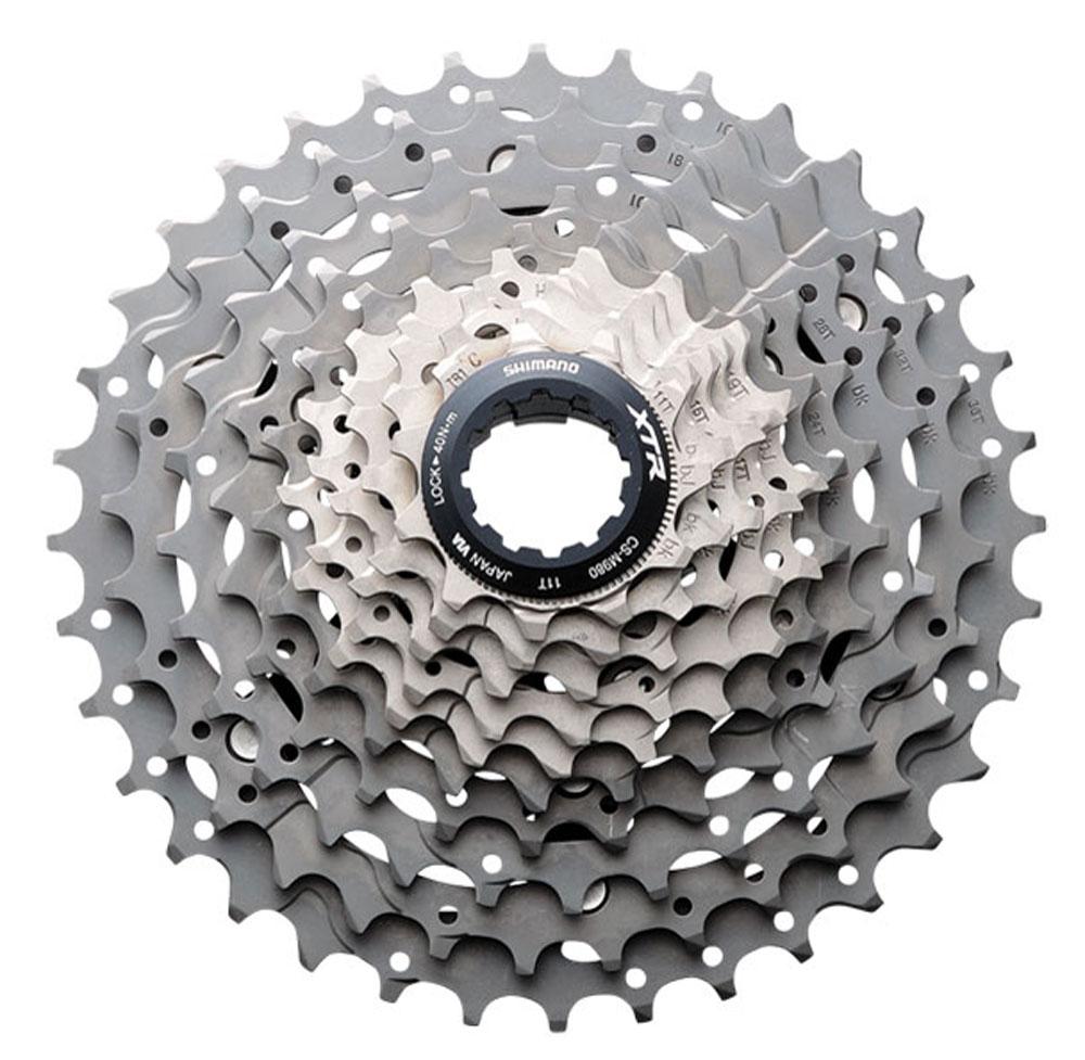 SHIMANO CS-M980 XTR 11-34T 10-SPEED CASSETTE