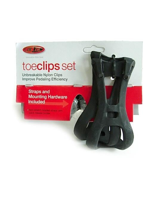 Delta Toe Clips set for bike bicycle pedals 
