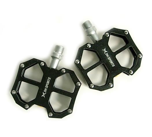 DHsports ALNC-322 Flat Pedals Bicycle Black