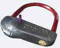 DW Notoch Alarm Bicycle U Lock 