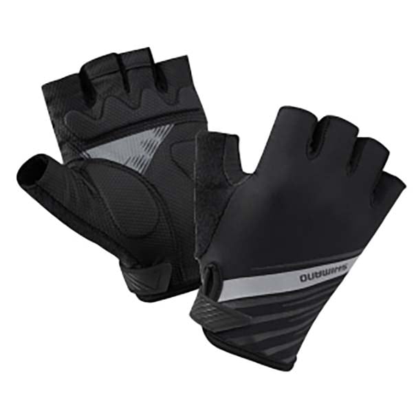 Shimano Half Finger Gloves Womens Black