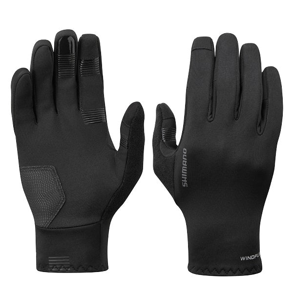Shimano Windflex Race Long Finger Gloves Black