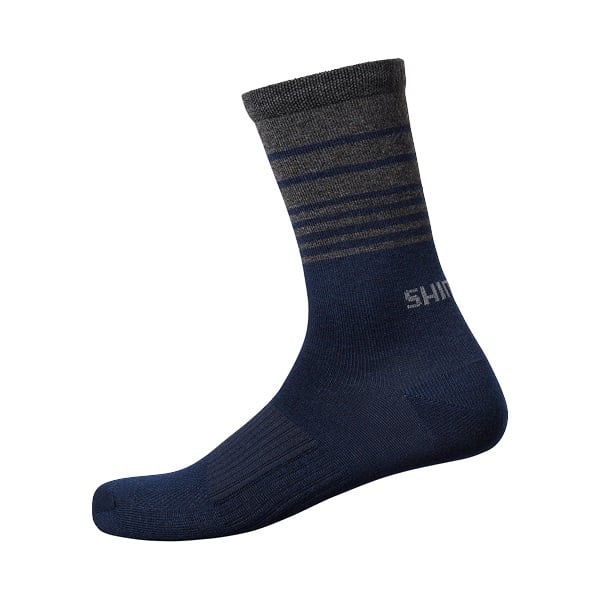 Shimano Original Wool Long Socks Navy