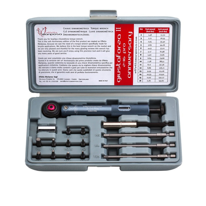 Effetto mariposa Giustaforza II 2-16 Pro Anniversary Torque Wrench