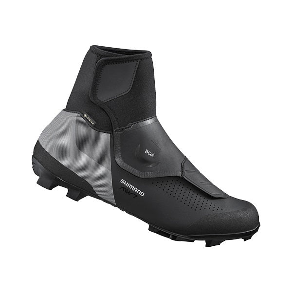 Shimano SH-MW702 Enduro Trail Cycling Shoes Black Wide