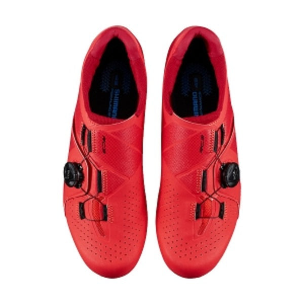 Shimano SH-RC300 Cycling Shoes Wide Road Cleat Red