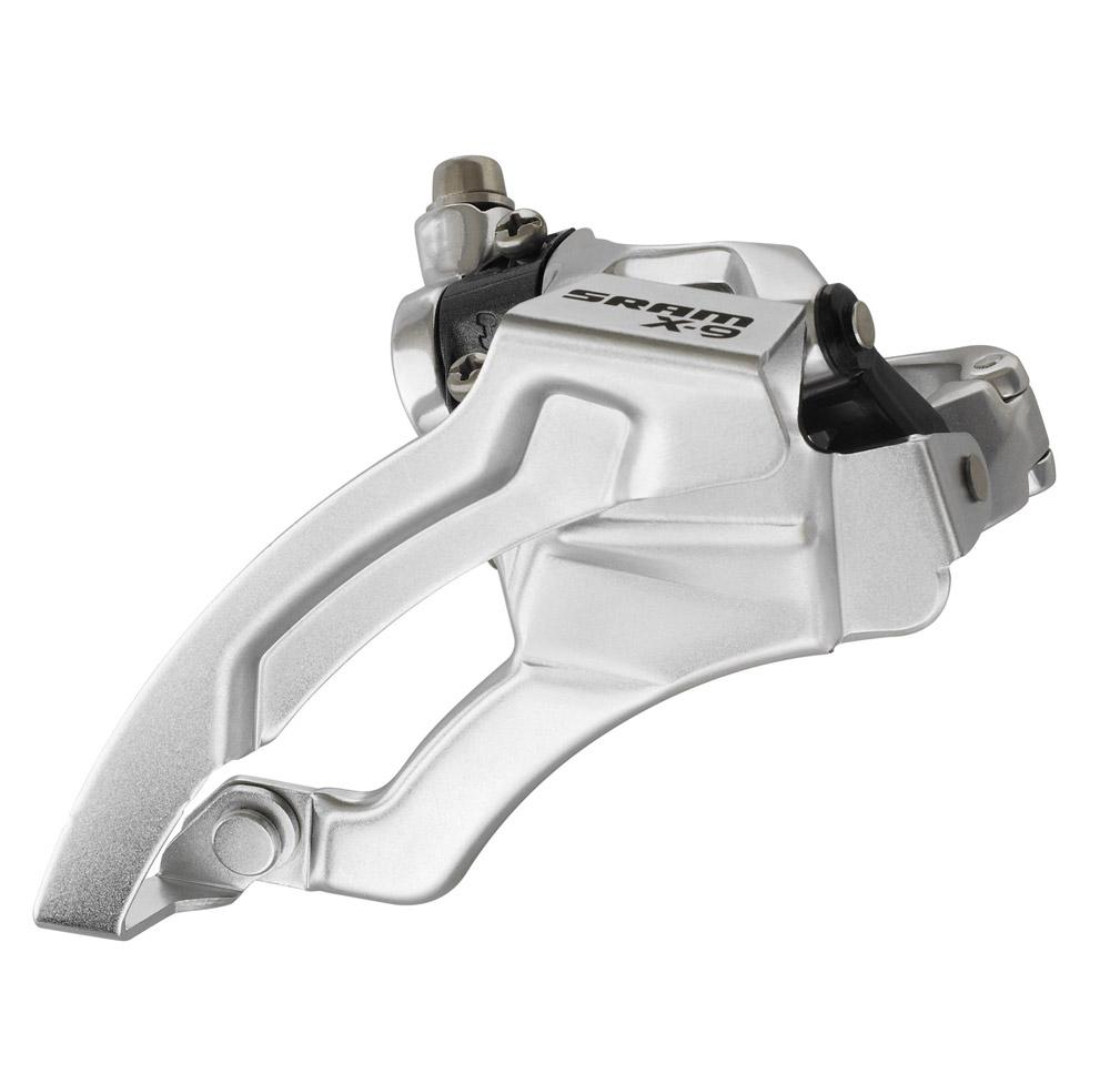 SRAM X.9 FRONT DERAILLEUR 3x9 LOW-CLAMP TOP PULL 34.9