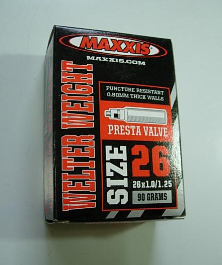 Maxxis WalterWeight Mountain Bike Tube 26x1.0~1.25
