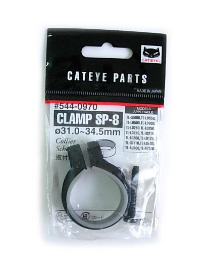 Cateye SP-9 Safety Lamp Clamp part #544-0970 31~34.5mm