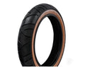 Velotto 20inch Fat Bike OnLoad Clincher Wire Tire 20X4-1/4 Black/Brown 108-406