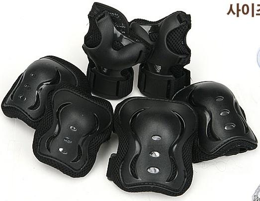 CYCLING INLINE SAFETY PROTECTOR GRAY,BLACK