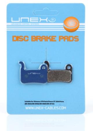 Unex Shimano Disc Brake Pad XTR, XT, LX Organic