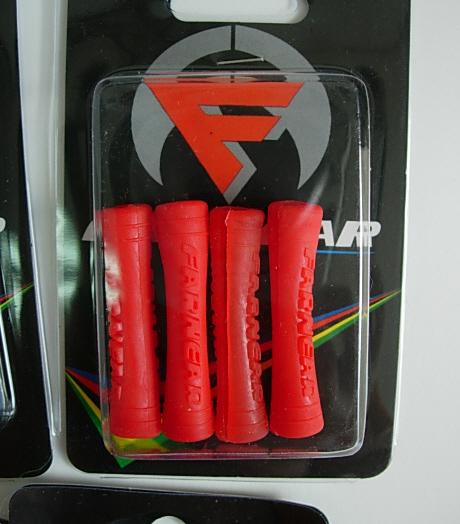 Far&Near Bicycle Bike Frame Gurad Tube Top 4 pcs RED