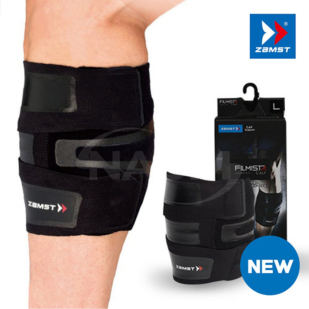 Swim-hero Zamst Filmista Calf Protector Black