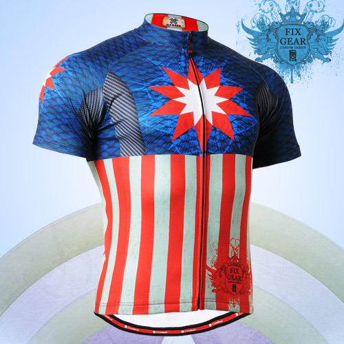 Fixgear Bicycle Cycling Mens Jersey Short Sleeves CS3702