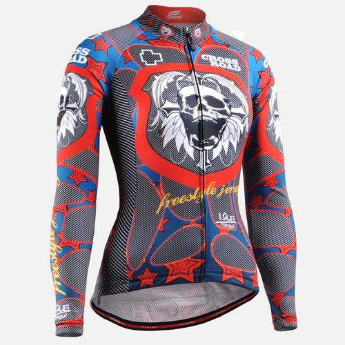 Fixgear CS-W1101 Womens Cycling Jersey Long Sleeves