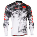 Fixgear Mens Bicycle Jersey Cycling Long Sleeves CS2101