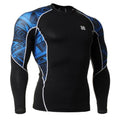 Fixgear Printed BaseLayer Compression Skin Top Tights C2L-B1-UG