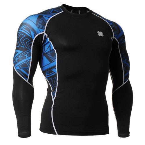 Fixgear Printed BaseLayer Compression Skin Top Tights C2L-B1-UG