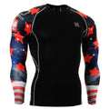 Fixgear Printed BaseLayer Compression Skin Top Tights CPD-B10-UG