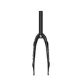BOX X 10 PRO CARBON 1-1/8" CRO-MO STEER 24"x10mm BLACK