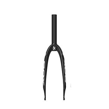 BOX X 10 PRO CARBON 1-1/8" CRO-MO STEER 24"x10mm BLACK
