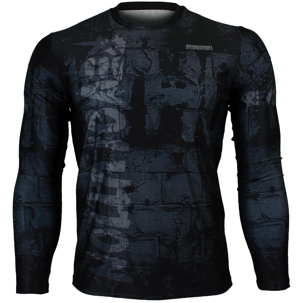Btoperform Revolution Full Graphic Loose-fit Long Sleeve Crew neck Shirts FR-163